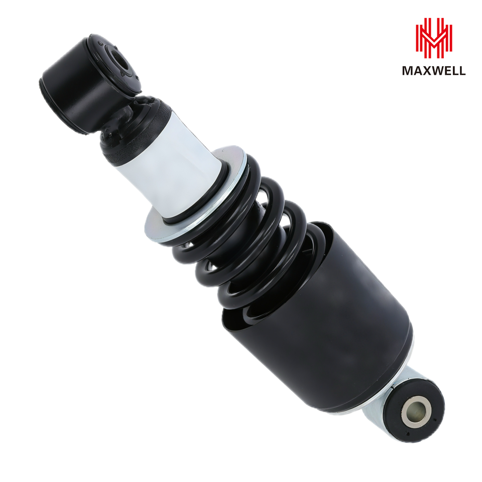 OE CB0181 Truck Oil Pressure Damper for MAN Rear Axle Mechanical with Top Eye Mounting 76mm Diameter