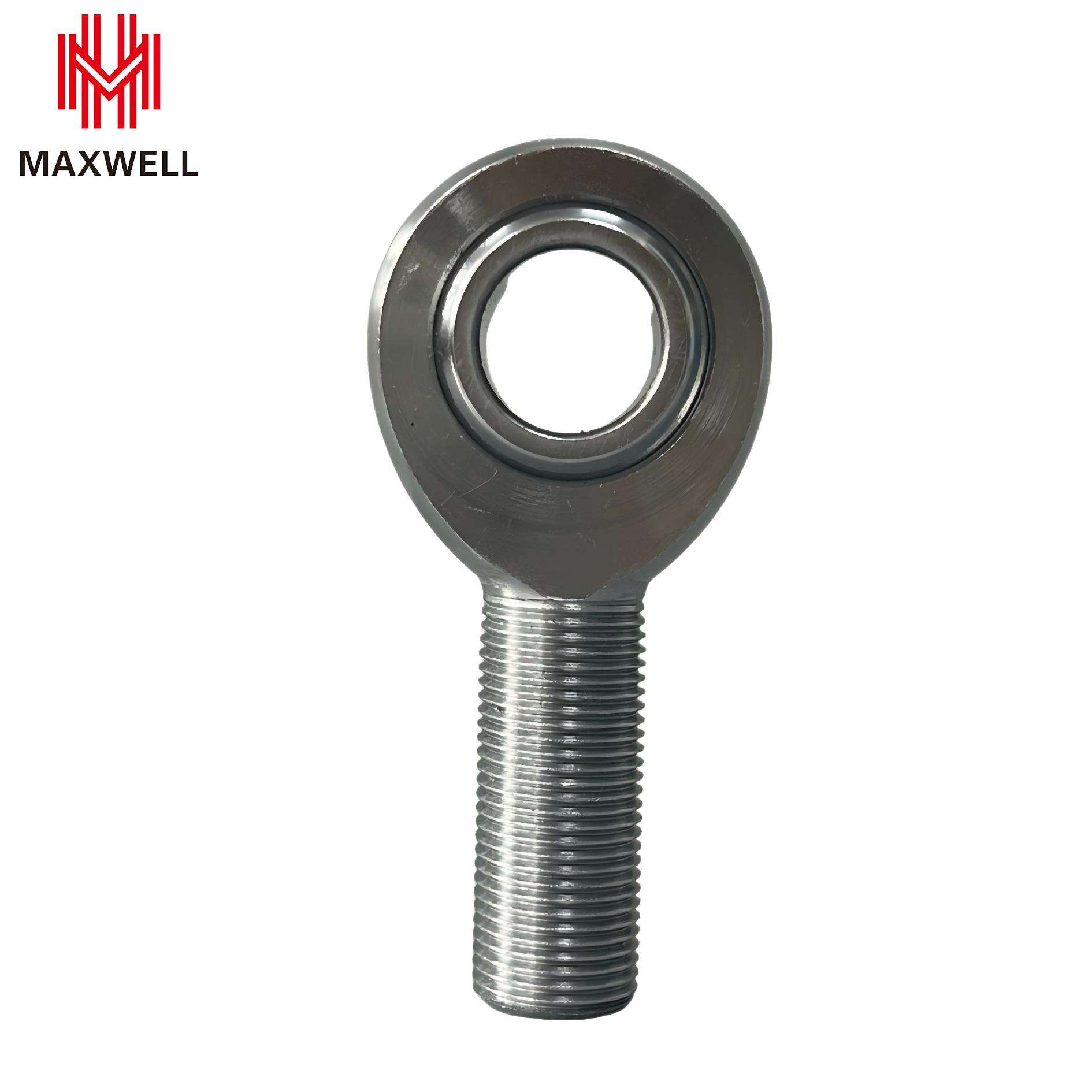 0.75 Inch Bore XM12 Male Thread Self Lubricating Alloy Steel Rod End for Heavy Duty Use
