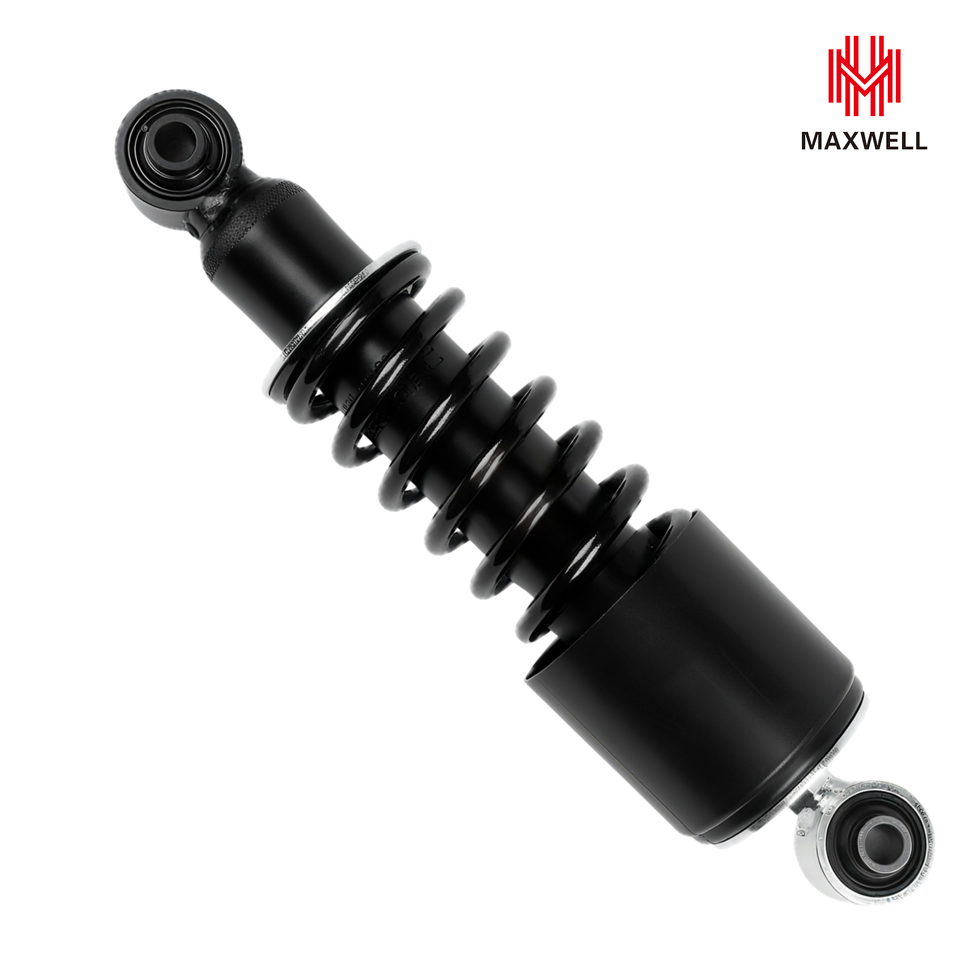 CB0110 Truck Cabin Shock Absorber for Volvo 25379046 Rear Top Eye 2.4kg 12mm 307mm 221mm Cab Suspension
