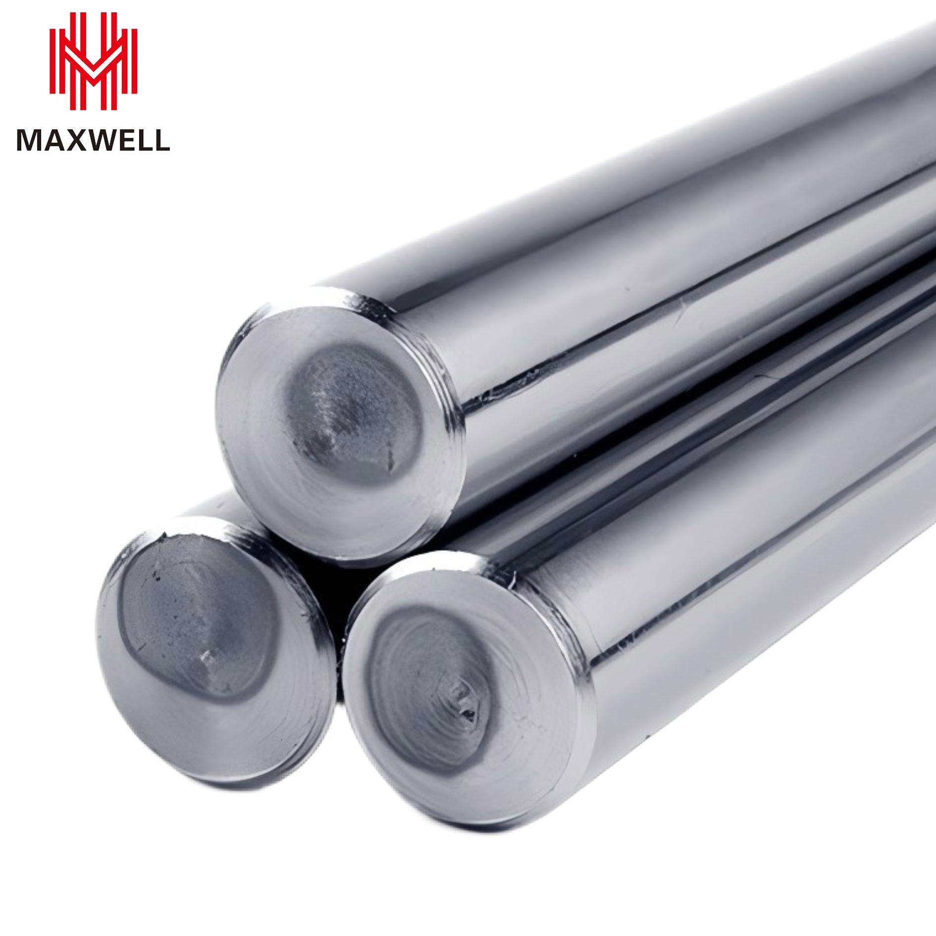 Reliable Custom Made Hydraulic Cylinder Precision Threaded Stainless Steel Piston Rod
