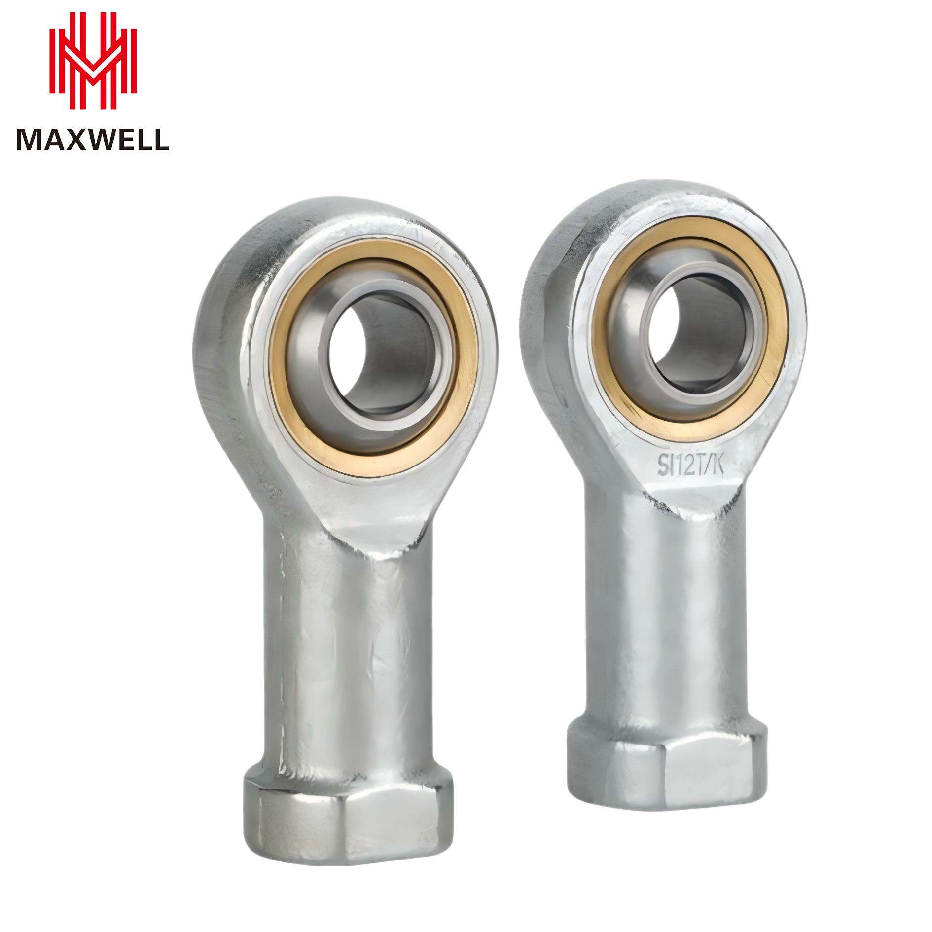 High Strength Self Lubricating Female Thread Fisheye Rod End Bearings Joint