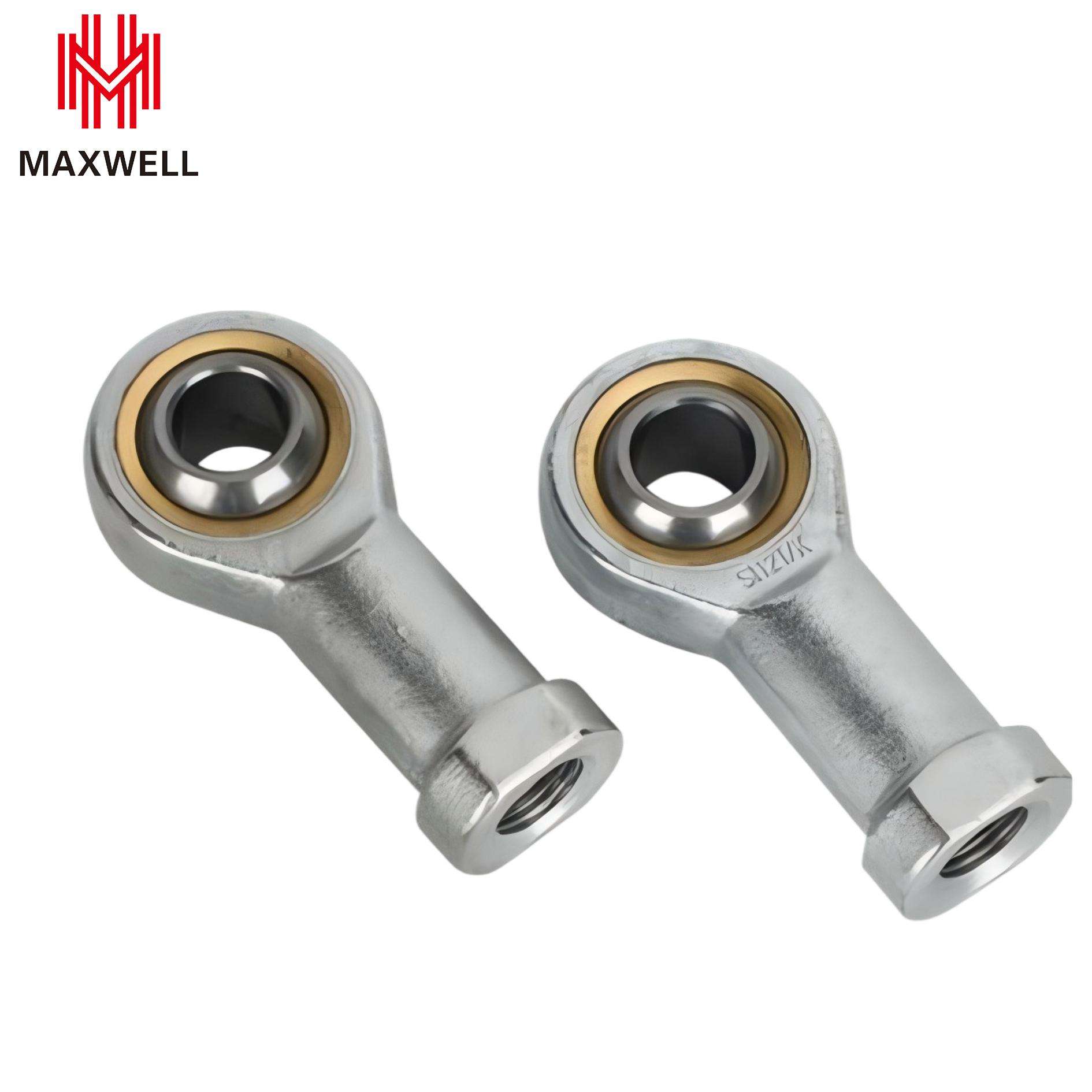 High Strength Self Lubricating Female Thread Fisheye Rod End Bearings Joint
