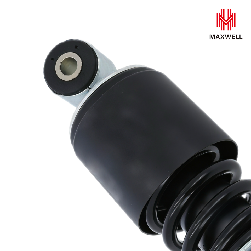 OE CB0181 Truck Oil Pressure Damper for MAN Rear Axle Mechanical with Top Eye Mounting 76mm Diameter