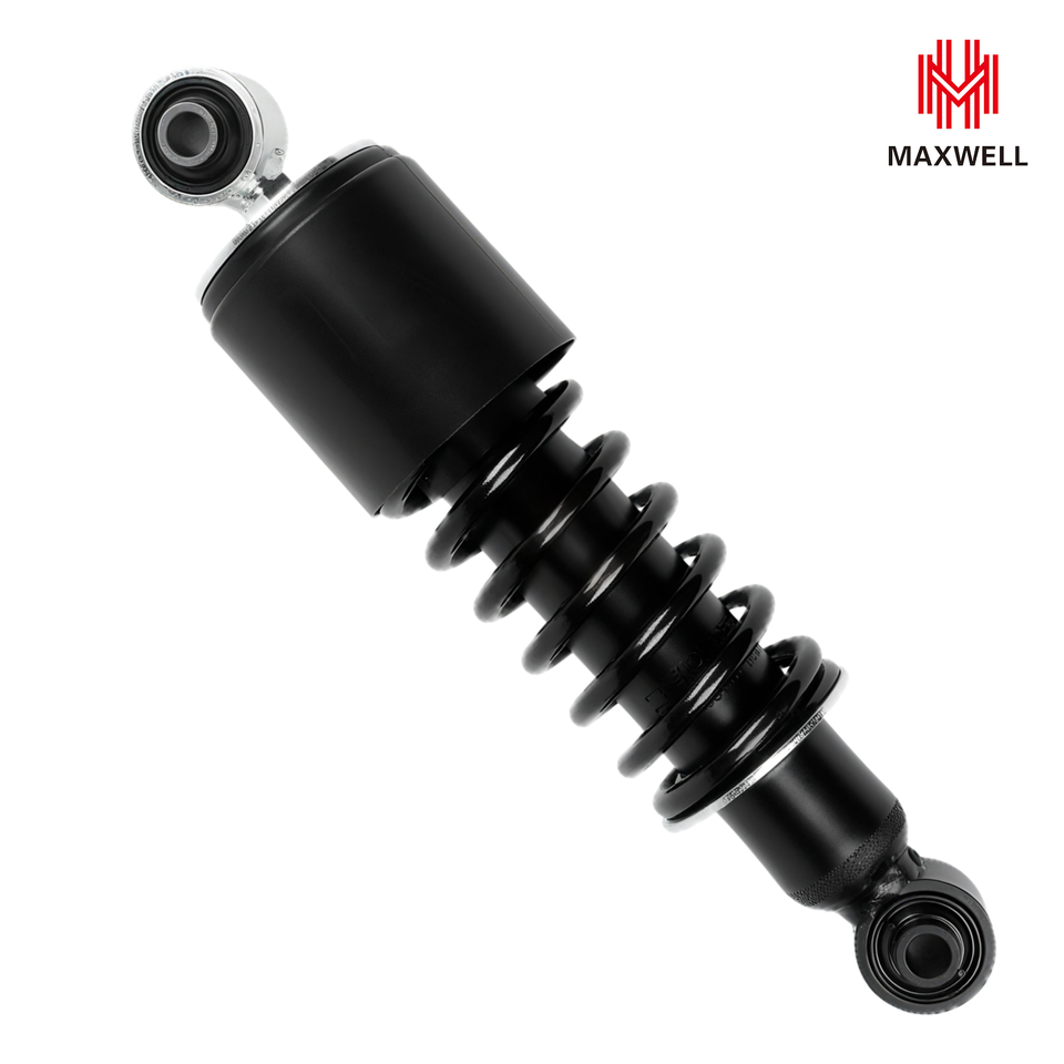 CB0110 Truck Cabin Shock Absorber for Volvo 25379046 Rear Top Eye 2.4kg 12mm 307mm 221mm Cab Suspension