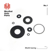 High Temperature Resistant Shock Absorber Gasket - Universal Fit for Cars Motorcycles & SUVs SK4 Shim Washer SK4-34X0.40X13 MM