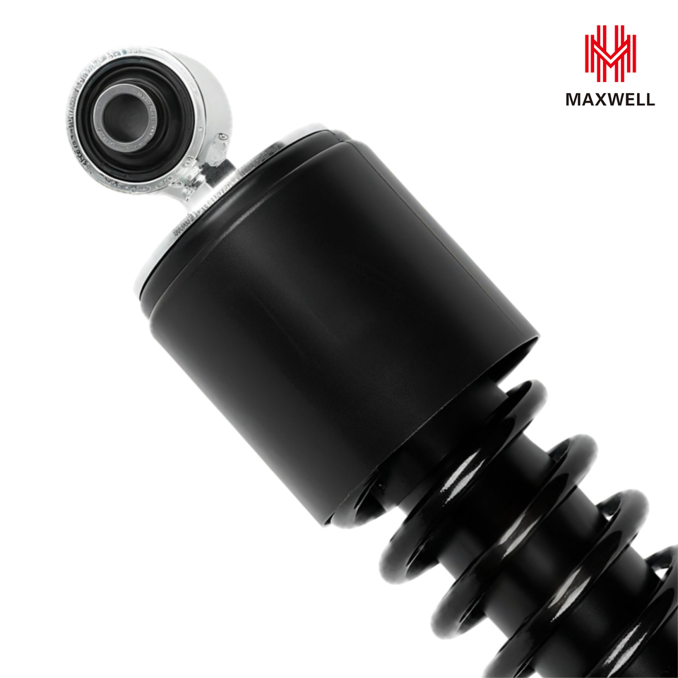 CB0110 Truck Cabin Shock Absorber for Volvo 25379046 Rear Top Eye 2.4kg 12mm 307mm 221mm Cab Suspension
