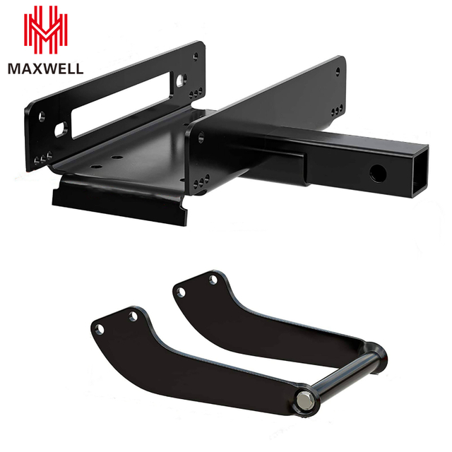 Factory Direct Whole Sale Heavy Duty Winch Mounting Rack Holder Hitch Mount Portable Carrier for SUV,Truck and Van