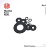High Temperature Resistant Shock Absorber Gasket - Universal Fit for Cars Motorcycles & SUVs SK4 Shim Washer SK4-34X0.30X12 MM